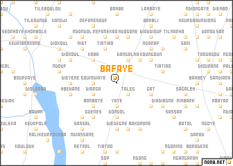 map of Bafaye