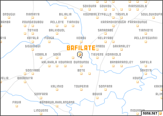 map of Bafilaté