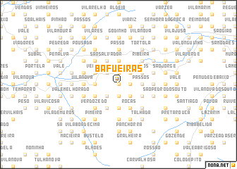 map of Bafueiras