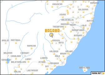 map of Bagaba