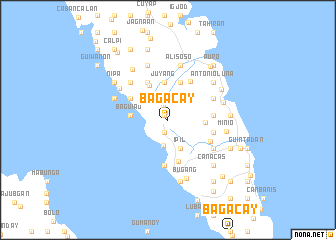 map of Bagacay