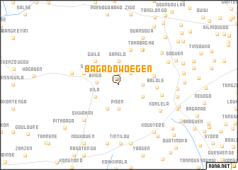 map of Bagadowoégen