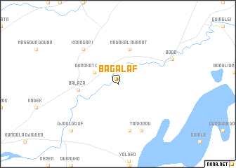 map of Bagalaf