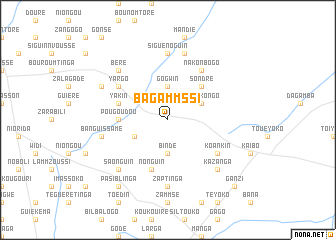 map of Bagammssi