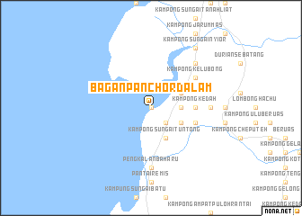 map of Bagan Panchor Dalam