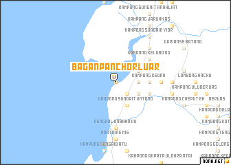 map of Bagan Panchor Luar