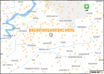 map of Bagarian Dharam Chand