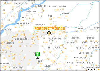 map of Bagariat Saidān