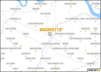 map of Bagarotto