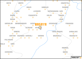 map of Bagaya