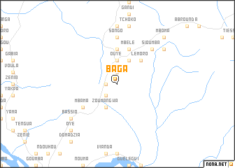 map of Baga