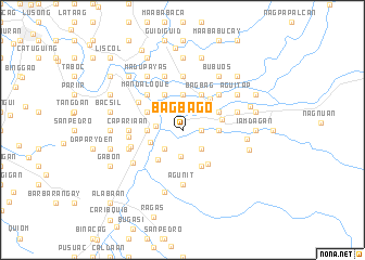 map of Bagbago