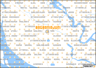 map of Bāg Bāniājuri