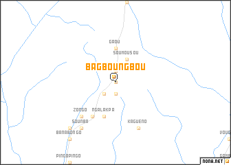 map of Bagboungbou