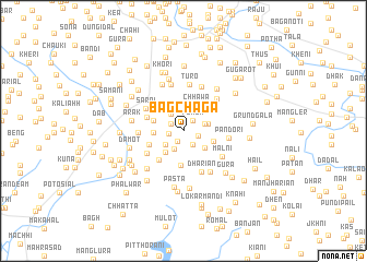 map of Bagchaga