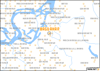 map of Bāgdahar