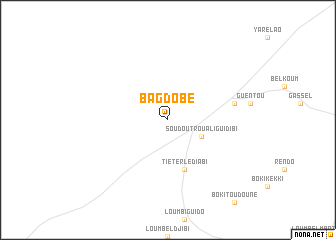 map of Bag Dobé