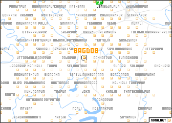 map of Bāgdob