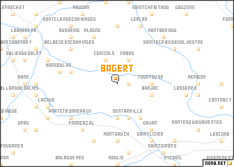 map of Bagert