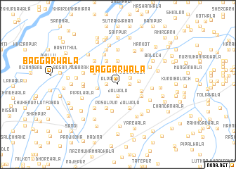 map of Baggarwāla