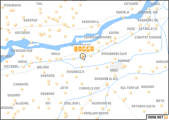 map of Bagga