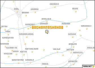 map of Baghamra Shahāb