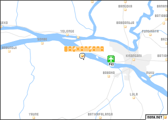 map of Baghangana