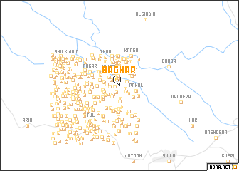 map of Baghār