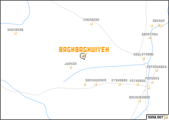 map of Bāgh Bāghū\