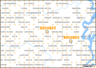 map of Bāghber