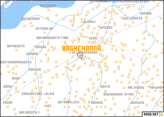 map of Bāgh Channa