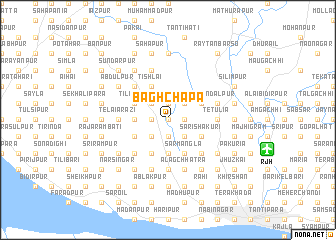 map of Bāghchāpa