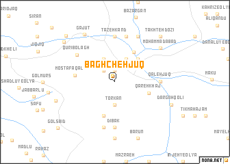 map of Bāghcheh Jūq