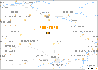 map of Bāghcheq