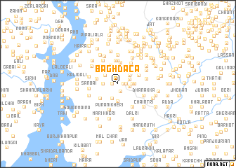 map of Bāghdaca