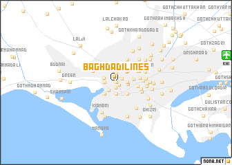 map of Baghdadi Lines