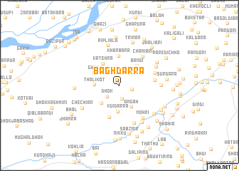 map of Bāghdarra