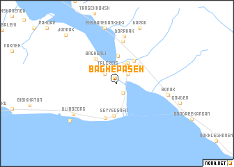 map of Bāgh-e Paseh