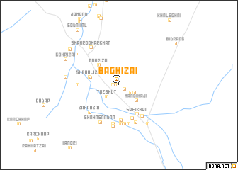 map of Bāghizai