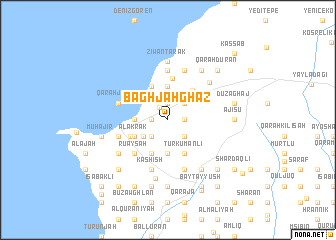 map of Baghjah Ghāz