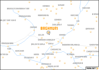 map of Bāgh Mūrī