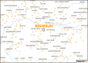 map of Bagh Rājai