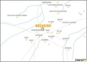 map of Bāgh Sīāh