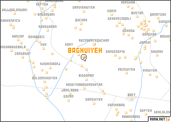 map of Bāghū\