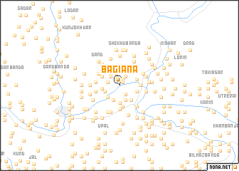 map of Bagiāna
