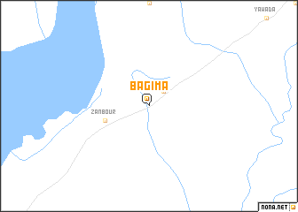 map of Bagima