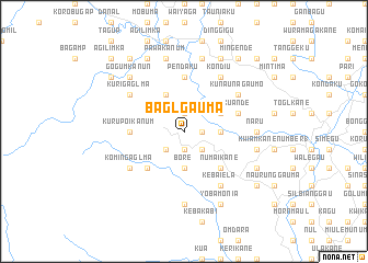 map of Baglgauma