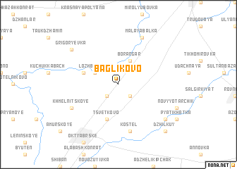 map of Baglikovo