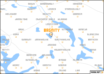 map of Bagnity