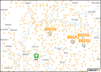 map of Bagnu